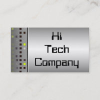 Olá! cartões de visitas da tecnologia