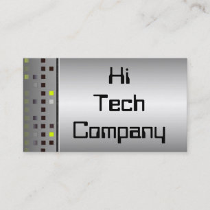 Olá! cartões de visitas da tecnologia
