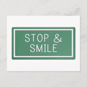 Olá Citação Motivacional Sorrisos Cartão Postal em