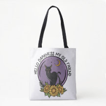 Olá Dark Halloween Tote Bag