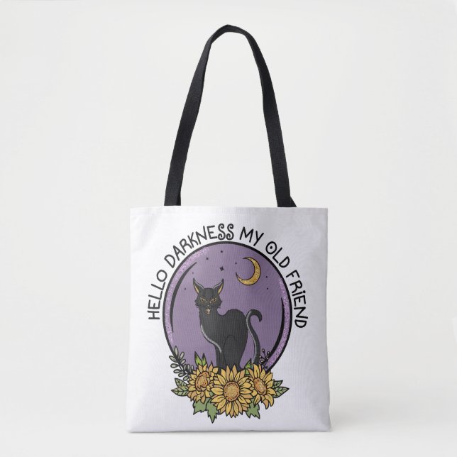 Olá Dark Halloween Tote Bag (Frente)