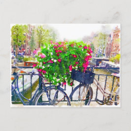 Olá de Amsterdam Cartão postal