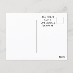 Olá Do Cartão Postal Do Campo