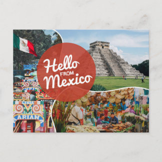 Olá Do Cartão Postal Do México
