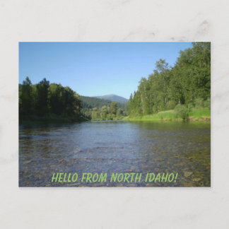Olá do Norte de Idaho! Cartão Postal