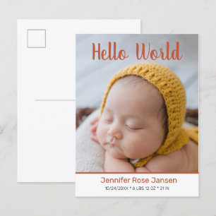 Olá, Global Script Pumpkin Foto: Anúncio de Nasc