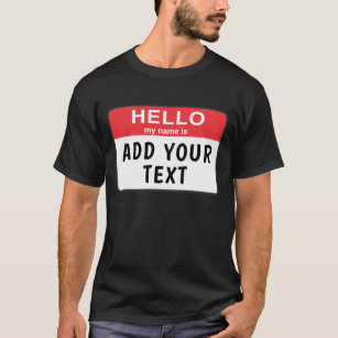 Olá, meu nome é... Camiseta