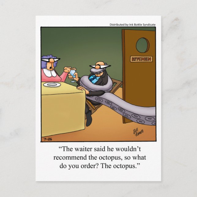 Olá, Olá, Humor e Cartão Postal (Frente)