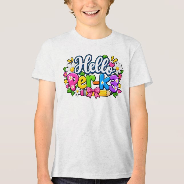 Olá Pré-K3 Escola Infantil Fofa (Frente)