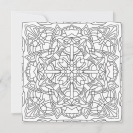 Olá Primavera: Mandala Geométrico