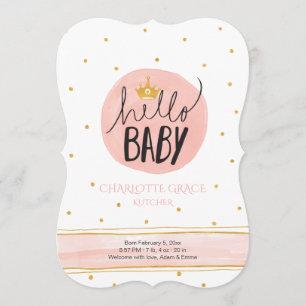 Olá! princesa Nascimento Anúncio