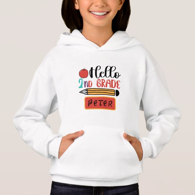 Olá, segunda série personalizada de volta à divers (Frente)