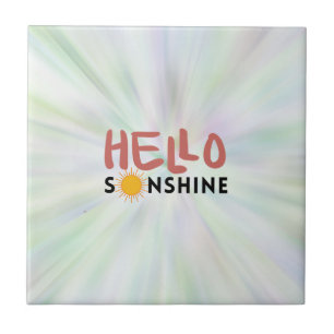 Olá, Sonshine, Sun Rays, Verões de Verão