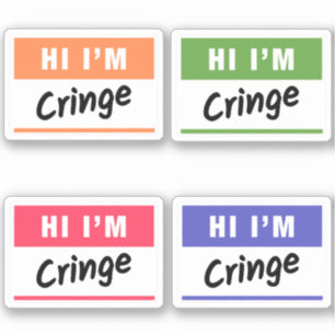 Olá, sou o Cringe Nome de etiqueta