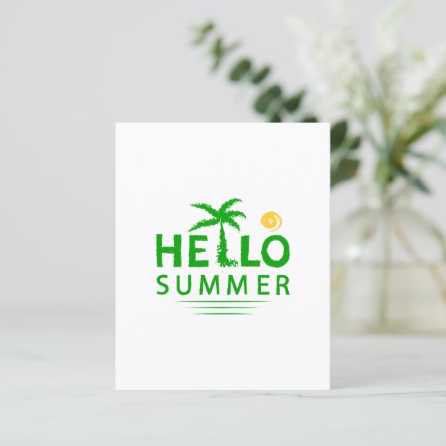Olá Summer (Em pé/Frente)