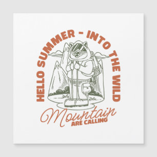 Olá Summer - Na Selvagem - Vintage Cat Camper