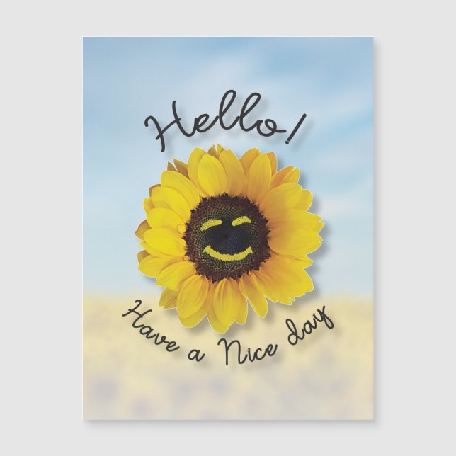 Olá! Tenha um bom dia (Frente)