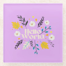Olá Travesseiro Floral Mundo