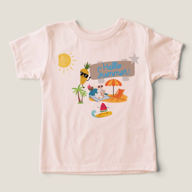 Olá Verão Criança (Design frontal)