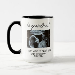 Olá Vovó e Vovô Caneca de Ultrassom de Foto, Famíl