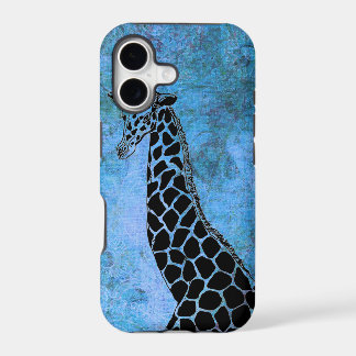 Old Blue Giraffe II - Estojo para iPhone 5/5S