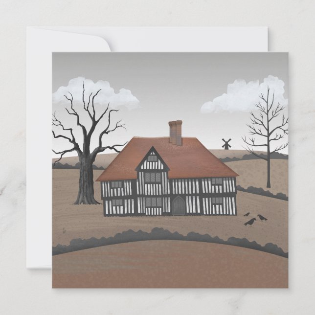 Old Crow Manor Card (Frente)