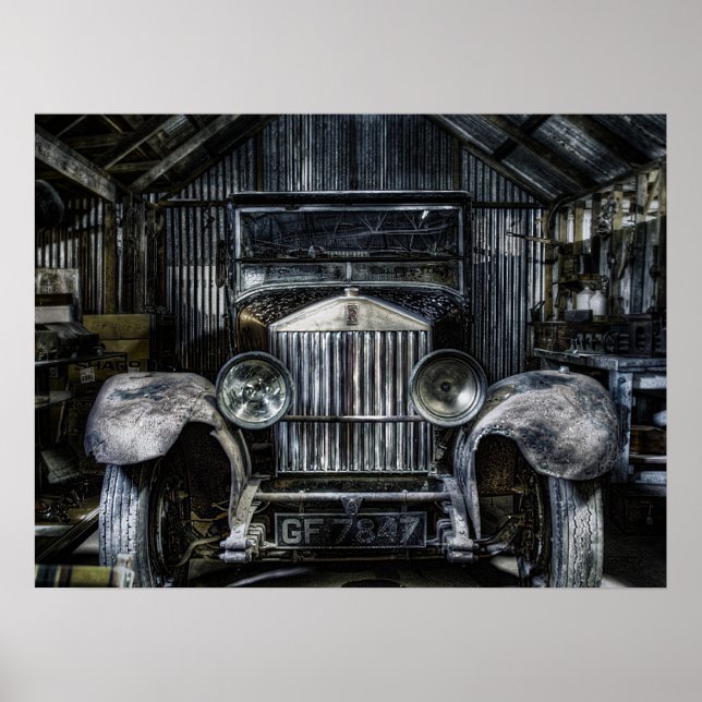 Old Rolls Royce Poster (Frente)