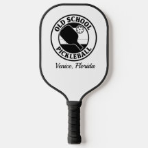 Old School Pickleball Paddle souvenir