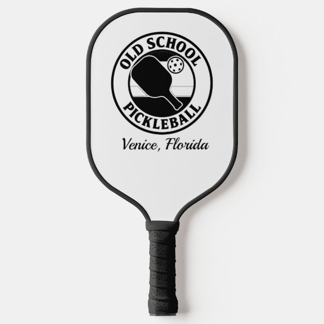 Old School Pickleball Paddle souvenir (Front)