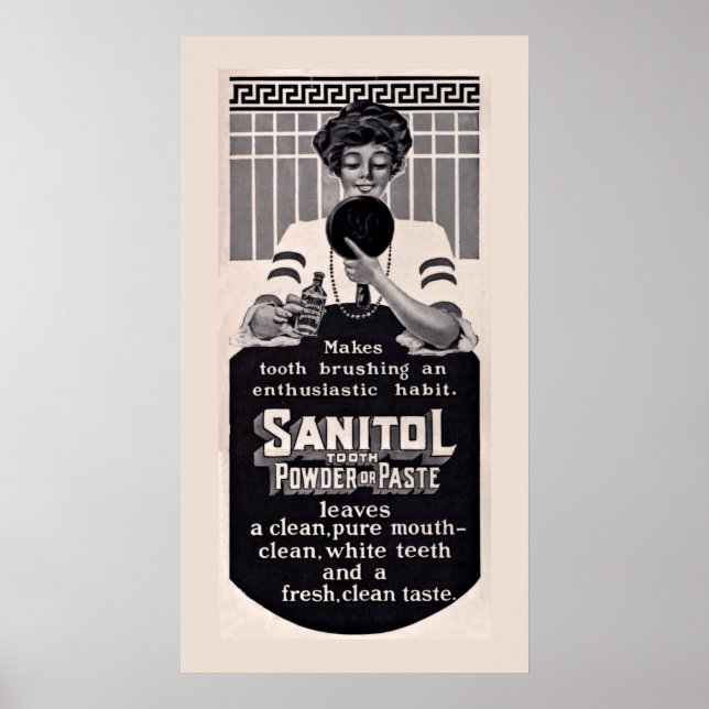 Old Tooth Paste Poster (Frente)