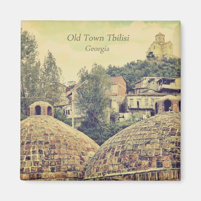 Old Town Tbilisi, Georgia - imã (Frente)