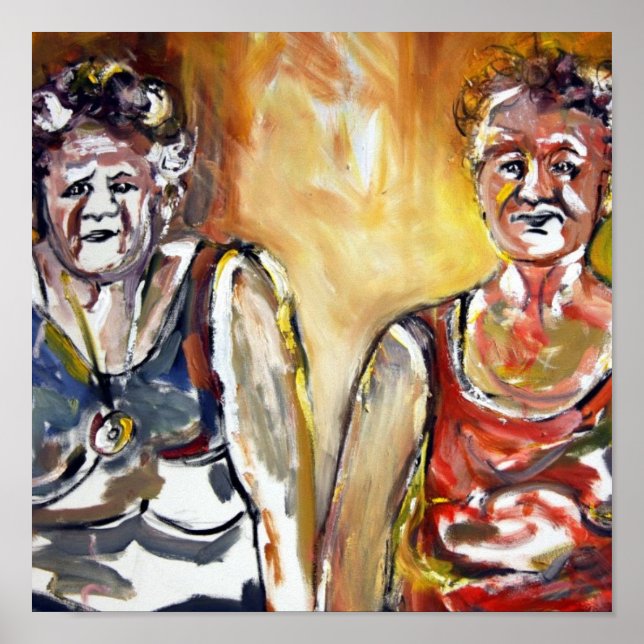 Older Bolder Ladies Poster (Frente)