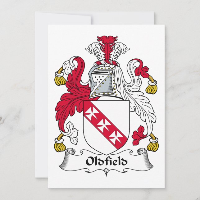Oldfield Family Crest (Frente)