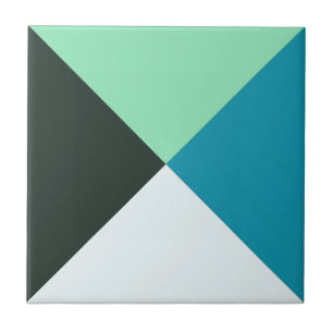 Óleo Branco Verde Azul Aqua Turquoise