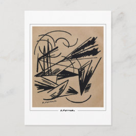 Olga Rozanova #107 - Cartão Postal de Arte