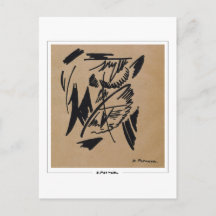 Olga Rozanova #162 - Cartão Postal de Arte