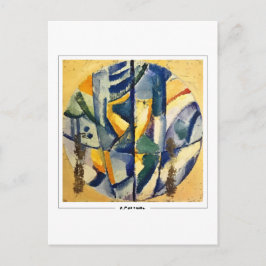 Olga Rozanova #92 - Cartão Postal de Arte