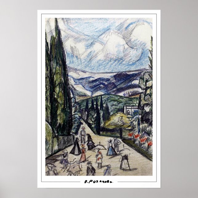 Olga Rozanova Zedign Art Poster nº 16 (Frente)