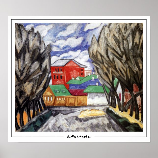 Olga Rozanova Zedign Art Poster nº 17 (Frente)