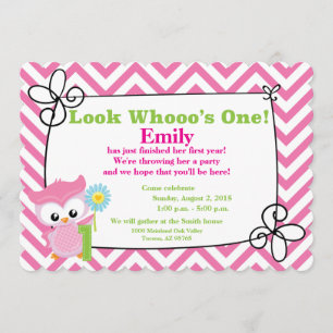 Olha quem é! Convite para Primeiro Aniversário do