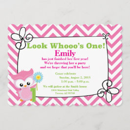 Olha quem é um! Convite para o primeiro aniversári