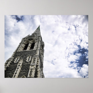 Olhando para o céu em ChristChurch Poster