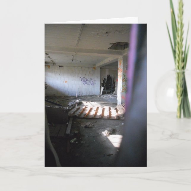 "Olhando para o Depósito de Lowertown" Cartão de A (Frente)