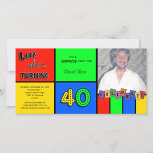 Olhar Colorida Quem Convidou 40 Aniversários