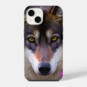 Olhar de lobo jovem