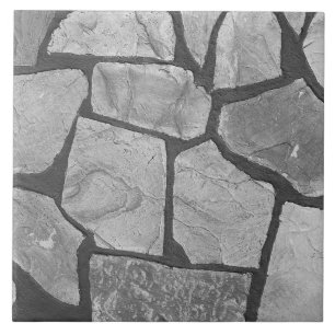 Olhar de pavimentação de pedra cinzento decorati