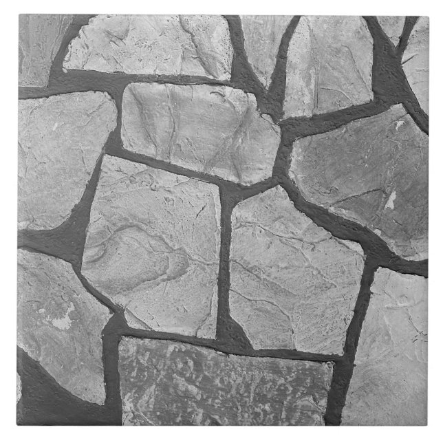 Olhar de pavimentação de pedra cinzento decorativo (Frente)