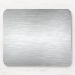 Olhar Mousepad do metal da escova