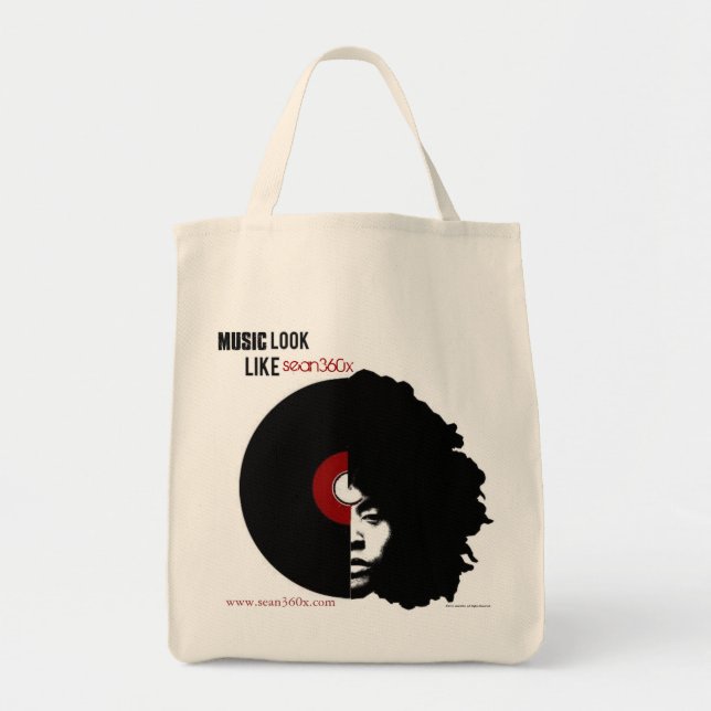 Olhar orgânico do bolsa sean360x como a música (Frente)