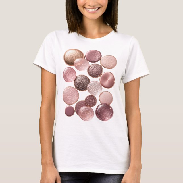 Olhar para este design de camiseta PRATA VIVO (Frente)